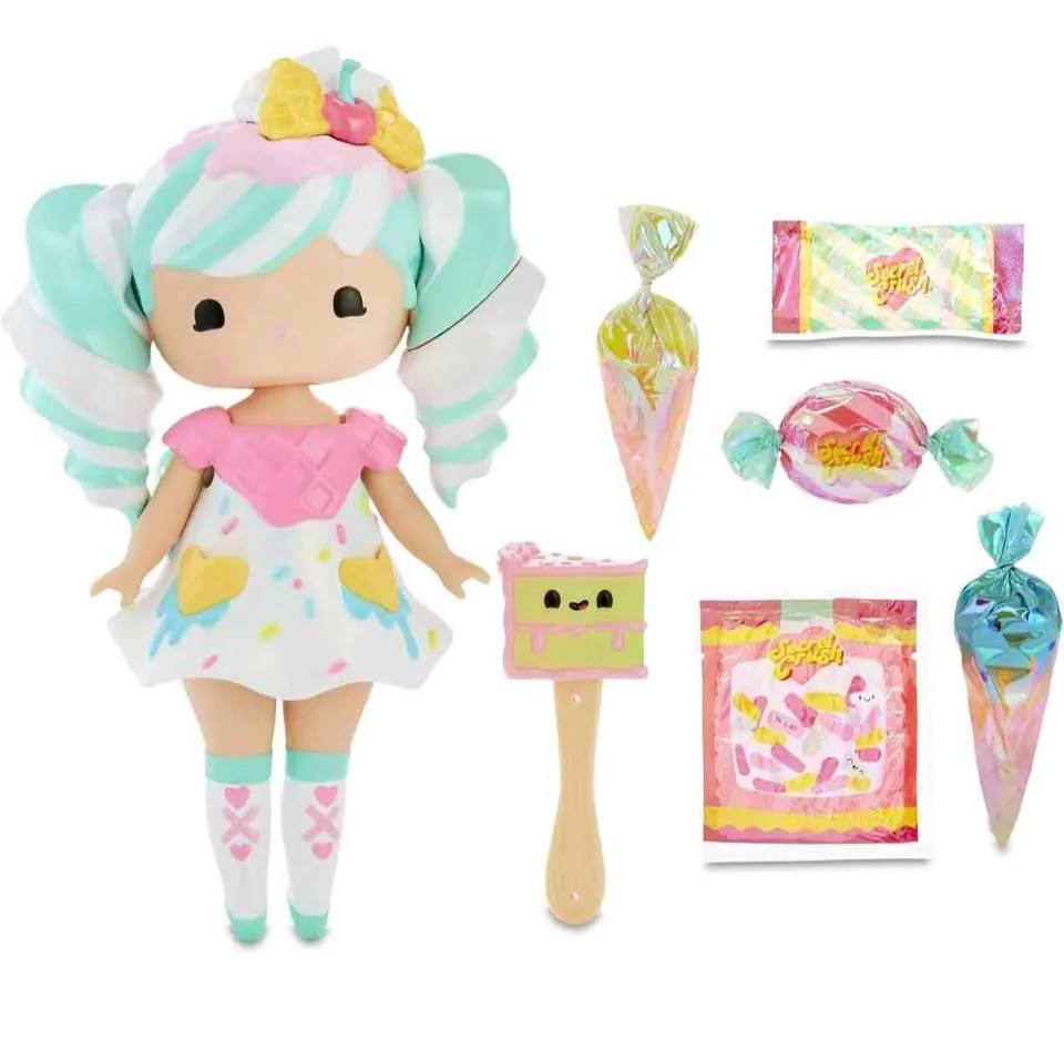 New in box Secret Crush Sundae Swirl Doll with Mini Doll image indicator(4)