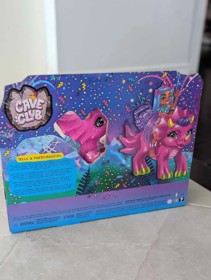 Cave Club Tella & Partyceratops Doll & Figure image indicator(2)