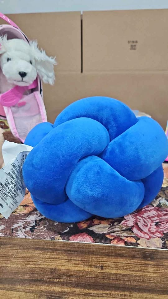 TOSS PILLOW BLUE