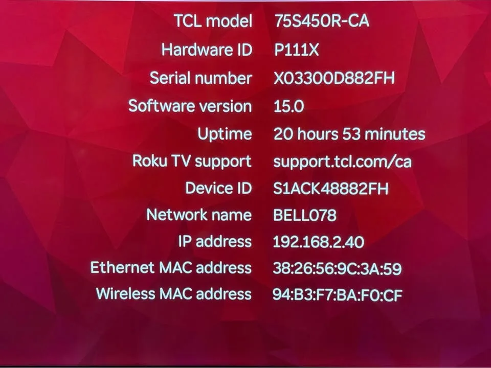 TCL 75” 4K UHD PRO ROKU SMART TV image indicator(9)