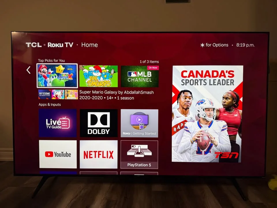 TCL 75” 4K UHD PRO ROKU SMART TV image indicator(10)