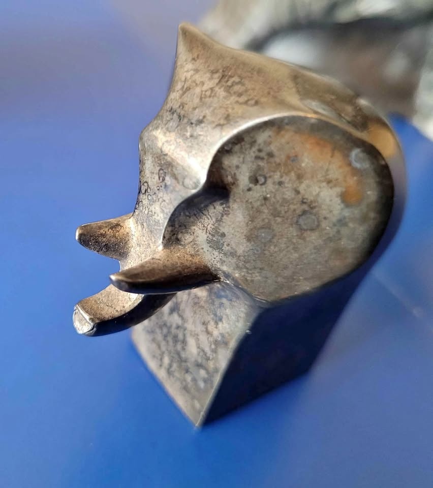 REDUCED Dansk Silver Plate Elephant Figurine
