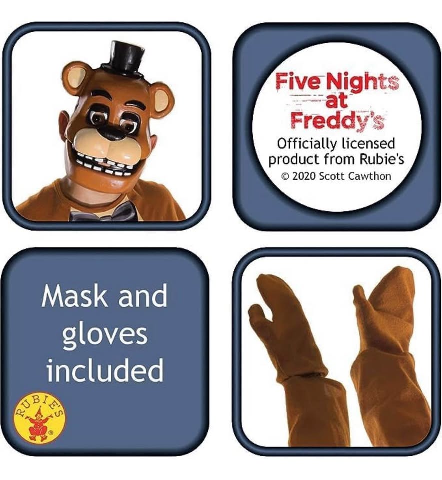 Rubie's Freddy Costume, Medium, Multi-Colored MEDIUM - photo 2