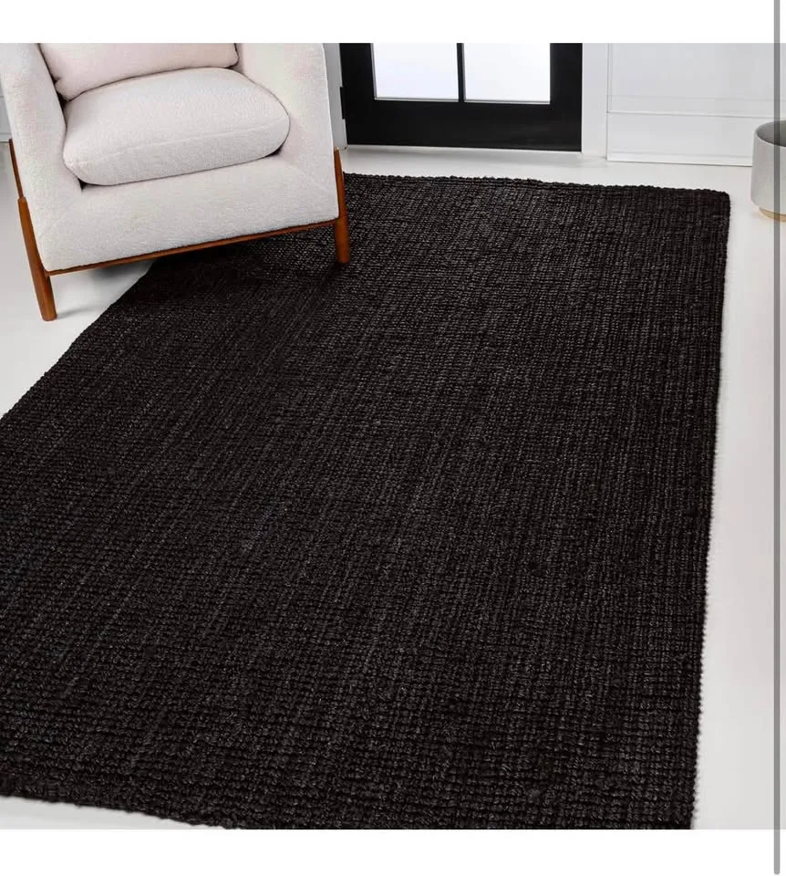 JONATHAN Y NRF102E-4 Pata Jute Rug 4 ft. x 6 ft image indicator(3)