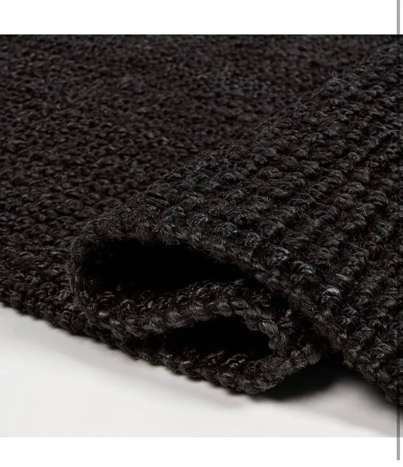 JONATHAN Y NRF102E-4 Pata Jute Rug 4 ft. x 6 ft image indicator(4)