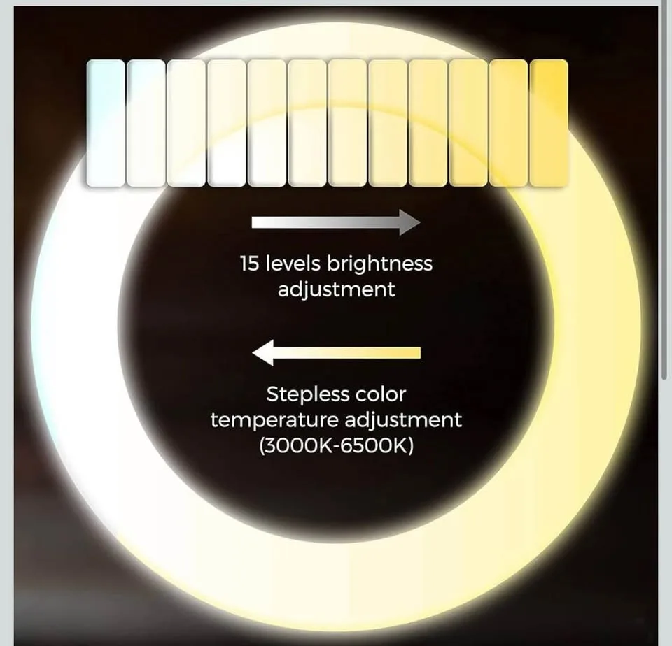 AGOGO 12'' LED Ring Light with Tripod Stand and Phone Holder image indicator(2)