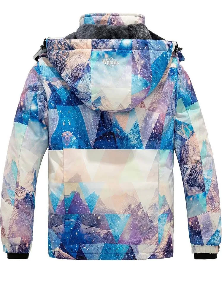 Wantdo Women's Winter Jacket Ski Jacket image indicator(3)