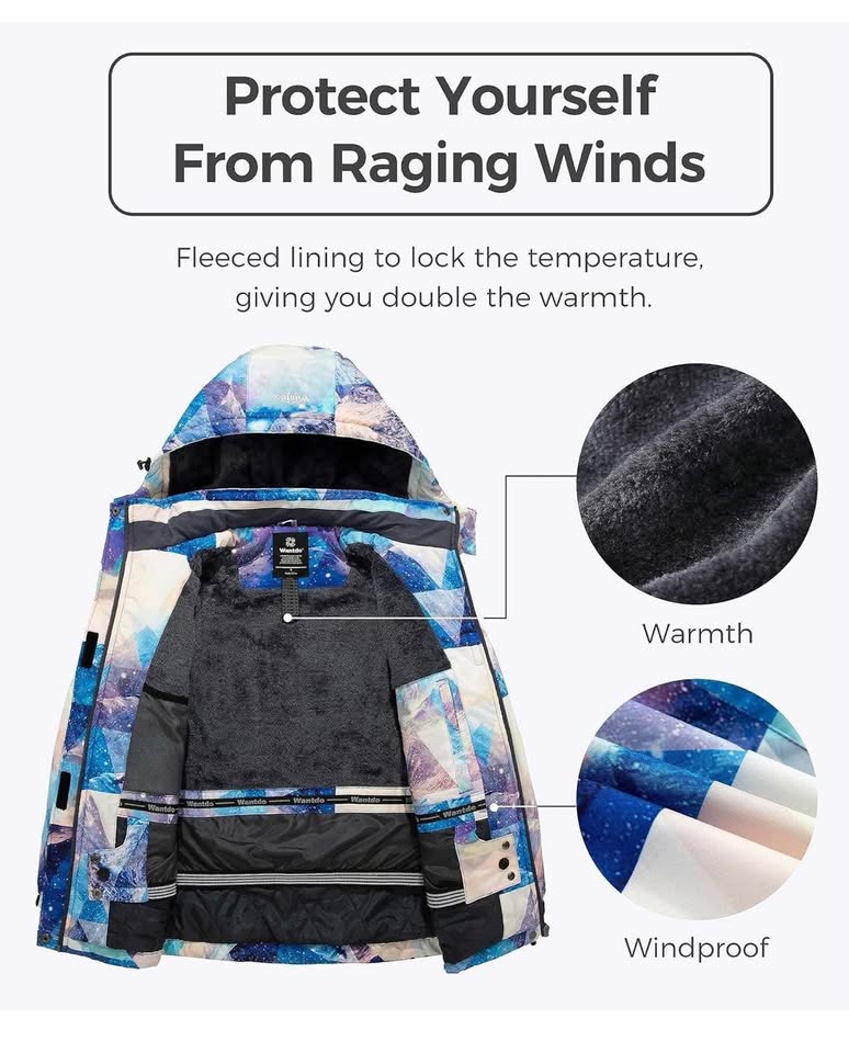 Wantdo Women's Winter Jacket Ski Jacket - photo 4