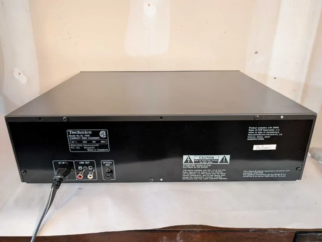 Technics SL-PD8 Compact Disc Changer image indicator(5)