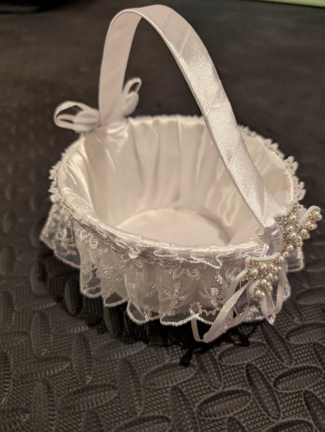 Flower Girl Wedding Basket