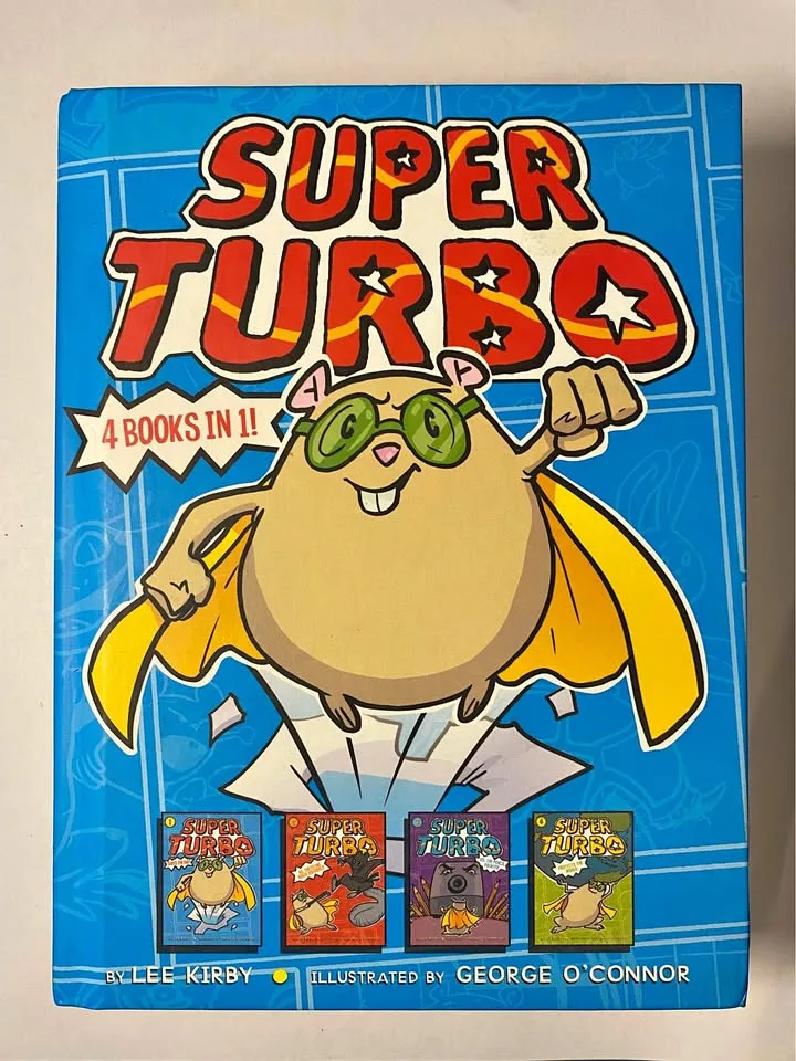 4 in 1 Super Turbo children books thumbnail
