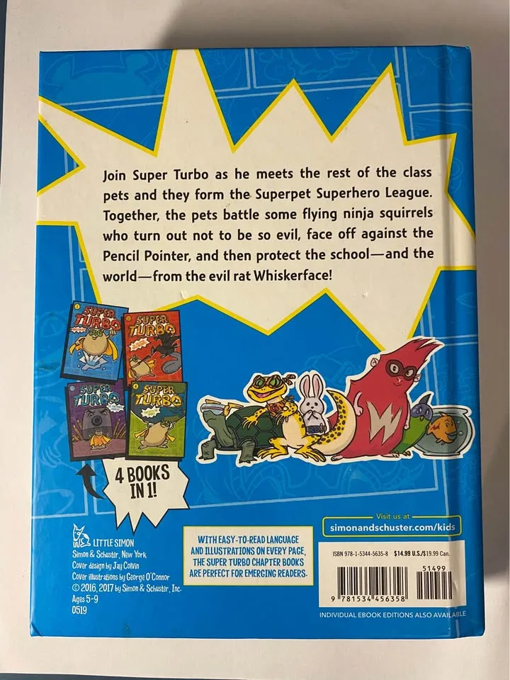 4 in 1 Super Turbo children books image indicator(2)