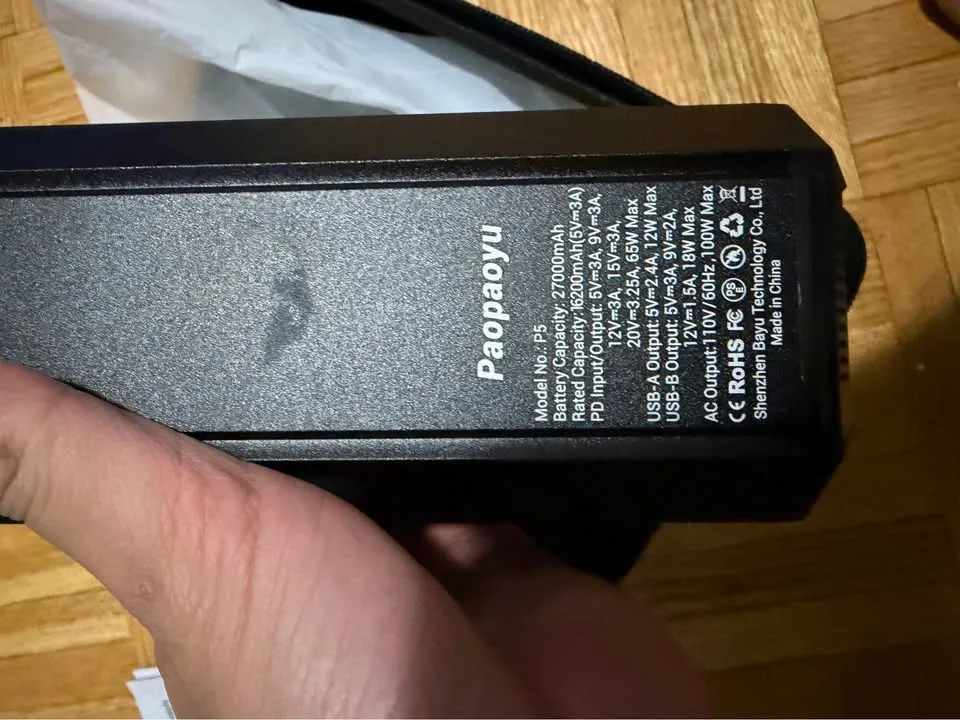 Portable Laptop Power Bank image indicator(3)