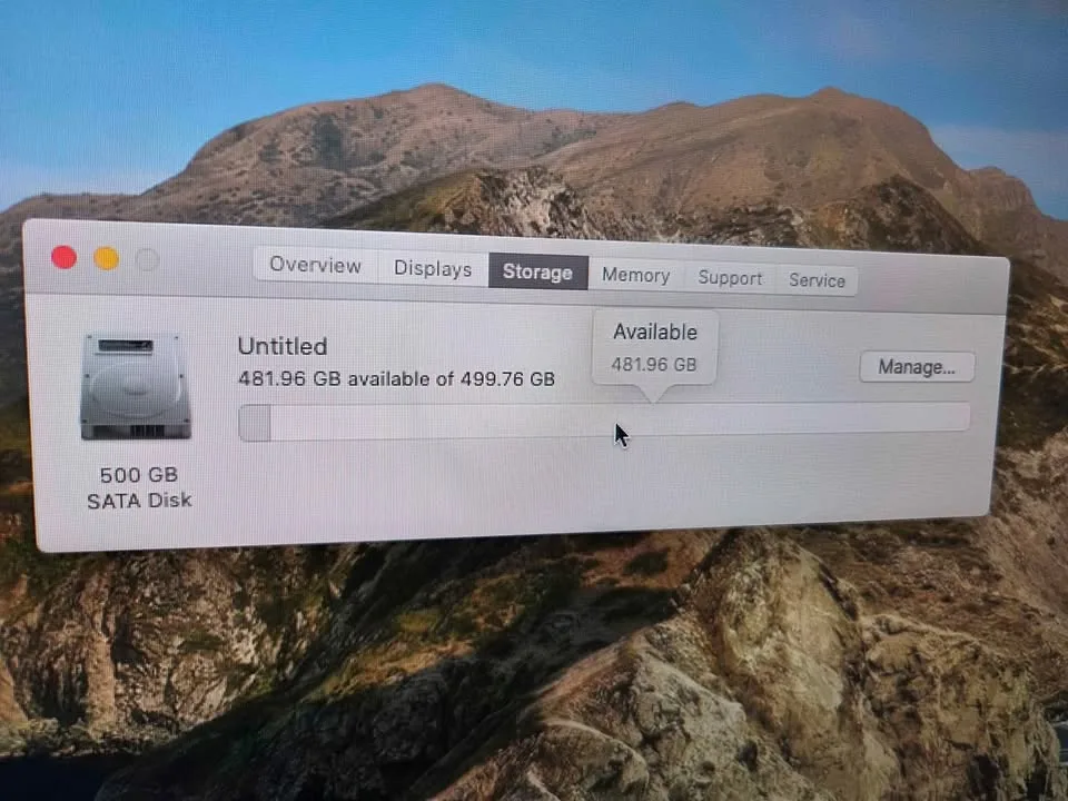 Apple iMac (2013) i3/4GB/500GB/Catalina image indicator(4)