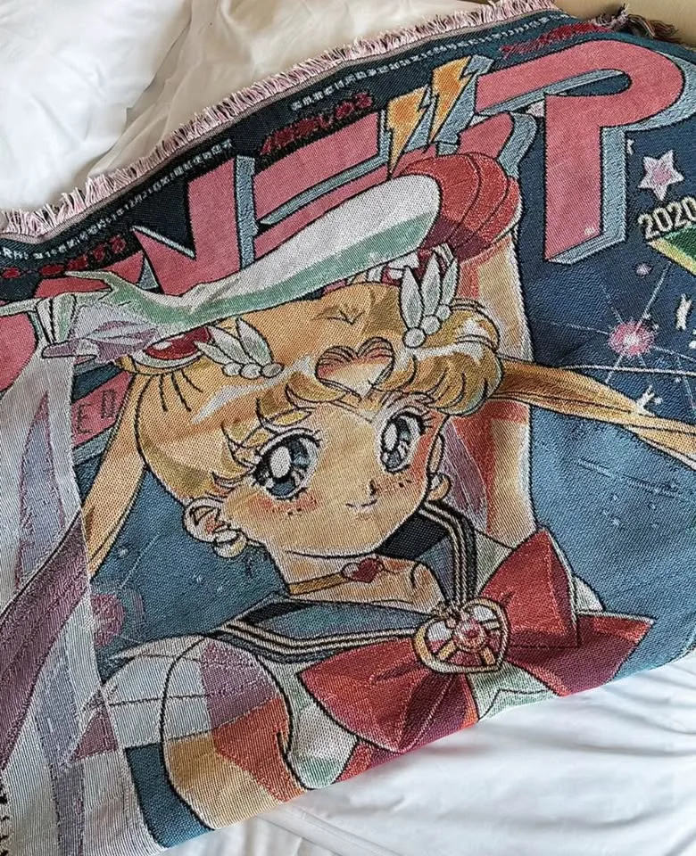 Sailor Moon Custom Woven Blanket - Brand New image indicator(2)
