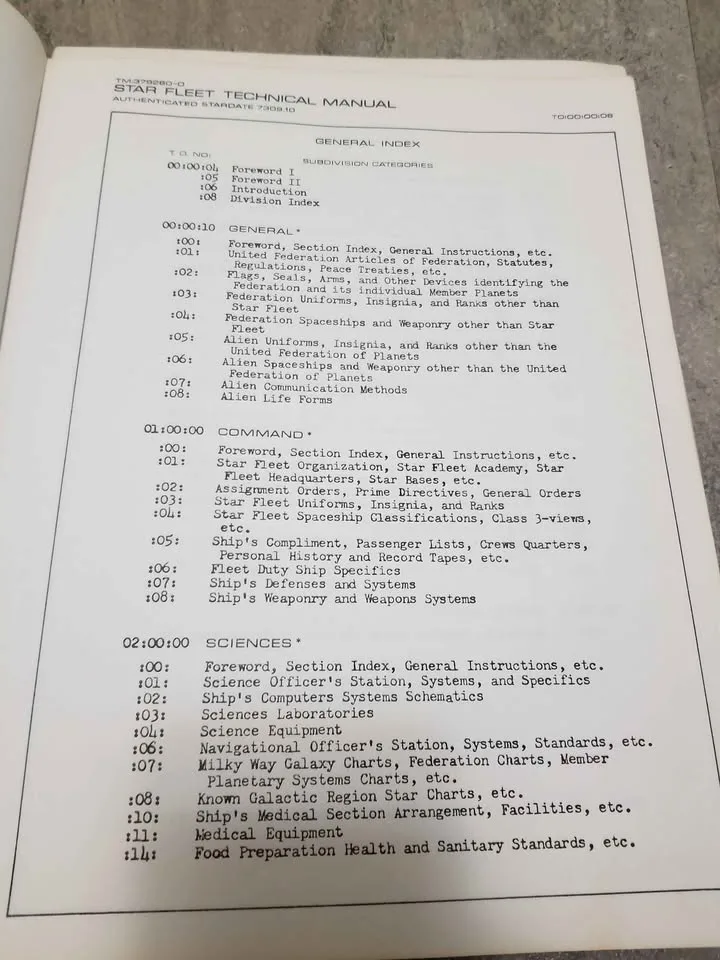 Star Trek Star Fleet Technical Manual 1ST ED 1975 image indicator(4)
