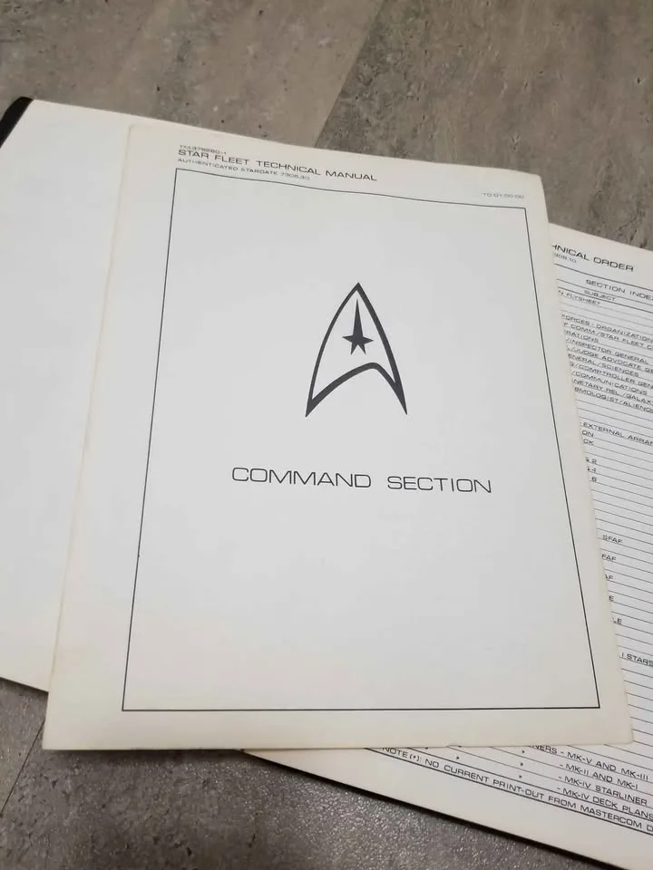 Star Trek Star Fleet Technical Manual 1ST ED 1975 image indicator(7)