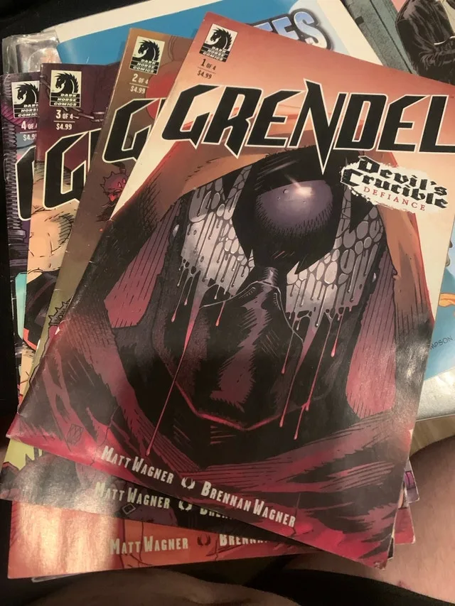Comic Book Lot - Grendel (4) and 12 More thumbnail