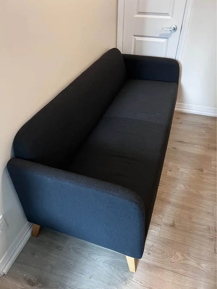 IKEA LINANAS Sofa - Dark Grey (DELIVERY AVAILABLE) image indicator(2)