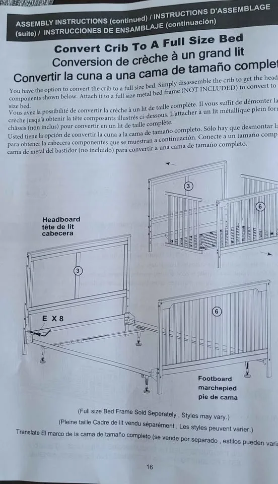 Storkcraft Convertible Crib image indicator(3)