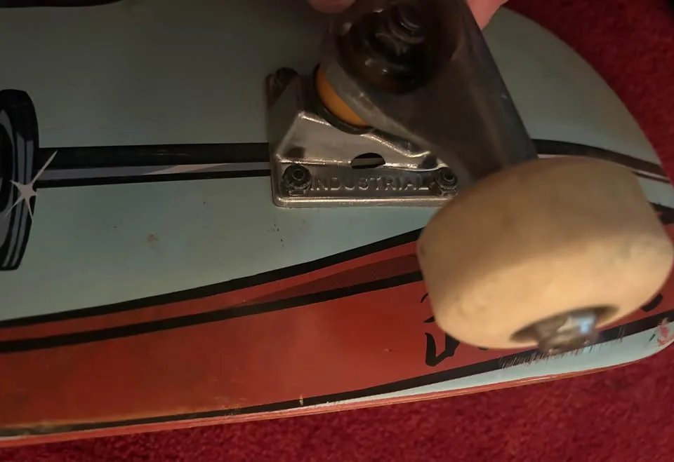 Braille 7.25” Kids Skateboard – Ninja Star Design (Excellent Con image indicator(7)