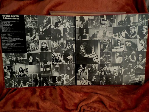 STEEL RIVER A Better Road LP 1971 Evolution US First Press - photo 2