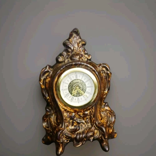 1970's Lanshire Ceramic Mantle Clock - photo 2