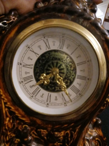 1970's Lanshire Ceramic Mantle Clock - photo 5