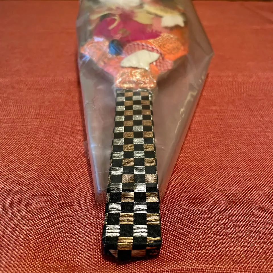 Vintage✨Japanese Geisha Hagoita Paddle image indicator(5)