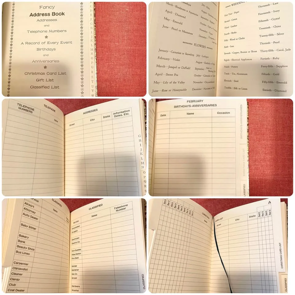 Address Book with Elegant Japanese Art Print image indicator(7)