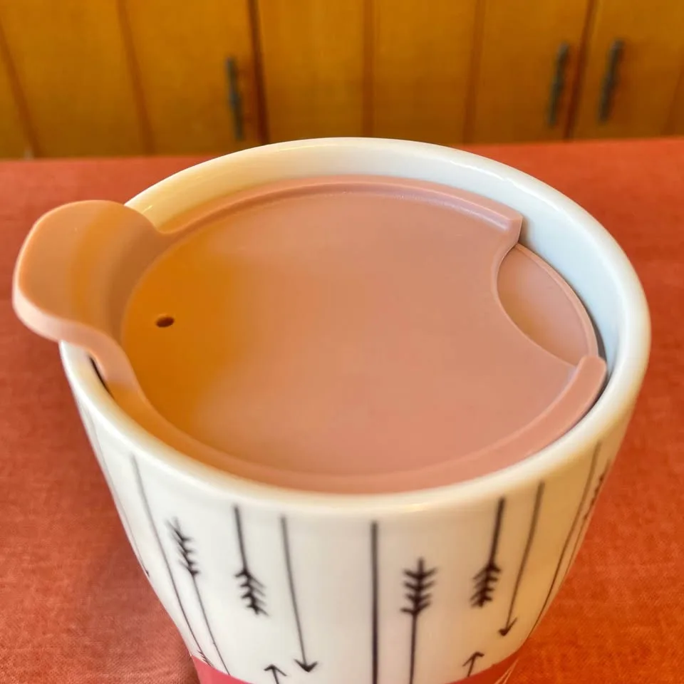 CIROA Double Walled Insulated Ceramic Travel Mug image indicator(5)