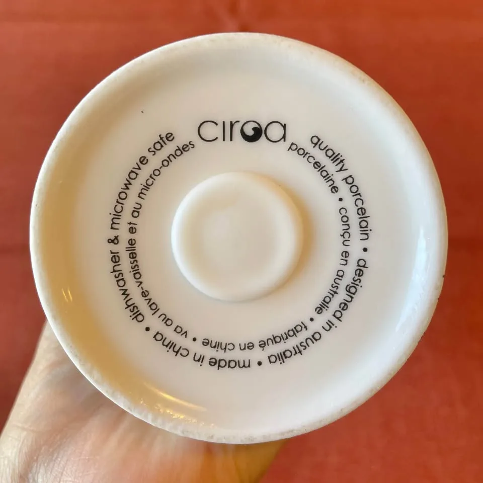 CIROA Double Walled Insulated Ceramic Travel Mug image indicator(6)