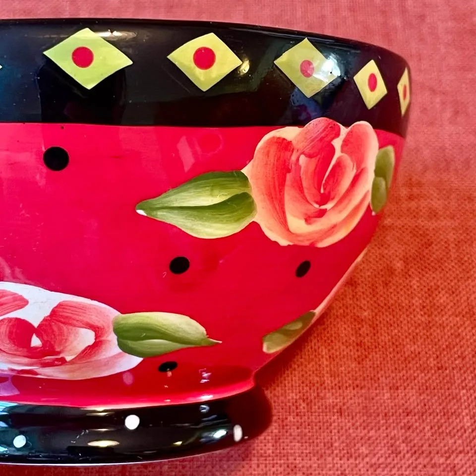 Vintage GIFTCRAFT Tea Cup and Teabag Holder Set image indicator(9)