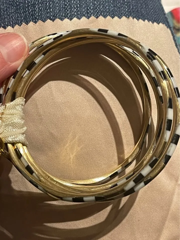 BuDhaGirl Veda Bracelet Bangles - Set of 6 image indicator(4)