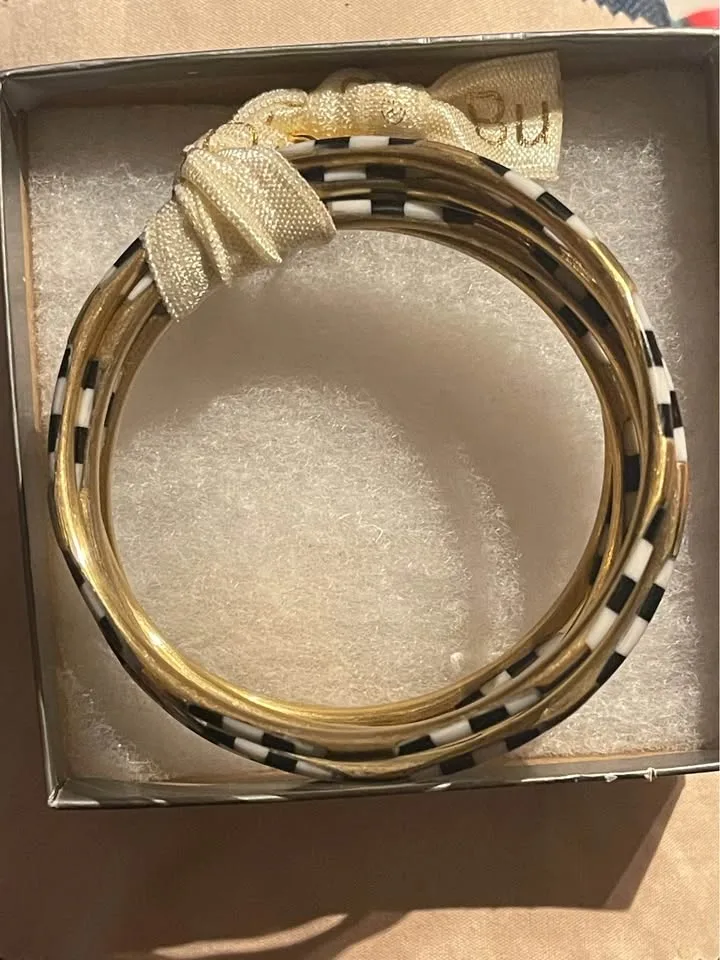 BuDhaGirl Veda Bracelet Bangles - Set of 6 image indicator(5)