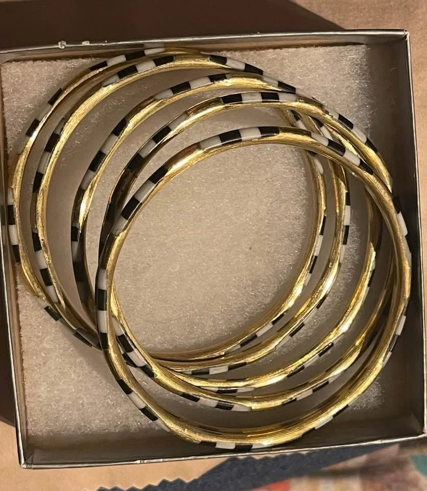 BuDhaGirl Veda Bracelet Bangles - Set of 6 image indicator(6)