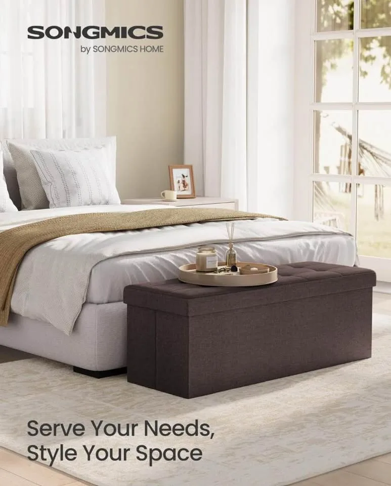 🤎 Brown SONGMICS Ottoman Bench image indicator(6)