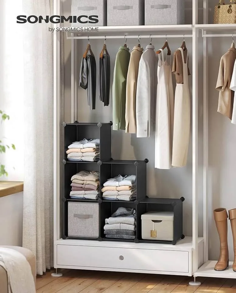 SONGMICS 6-Cube Storage Organizer image indicator(4)