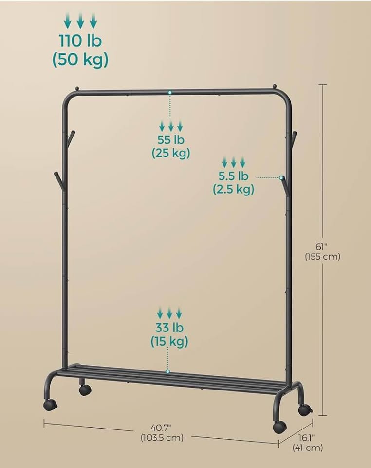 3 in 1 Clothes Rack! - BRAND NEW - photo 2