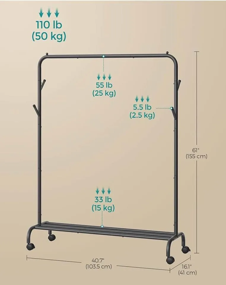 3 in 1 Clothes Rack! - BRAND NEW image indicator(2)