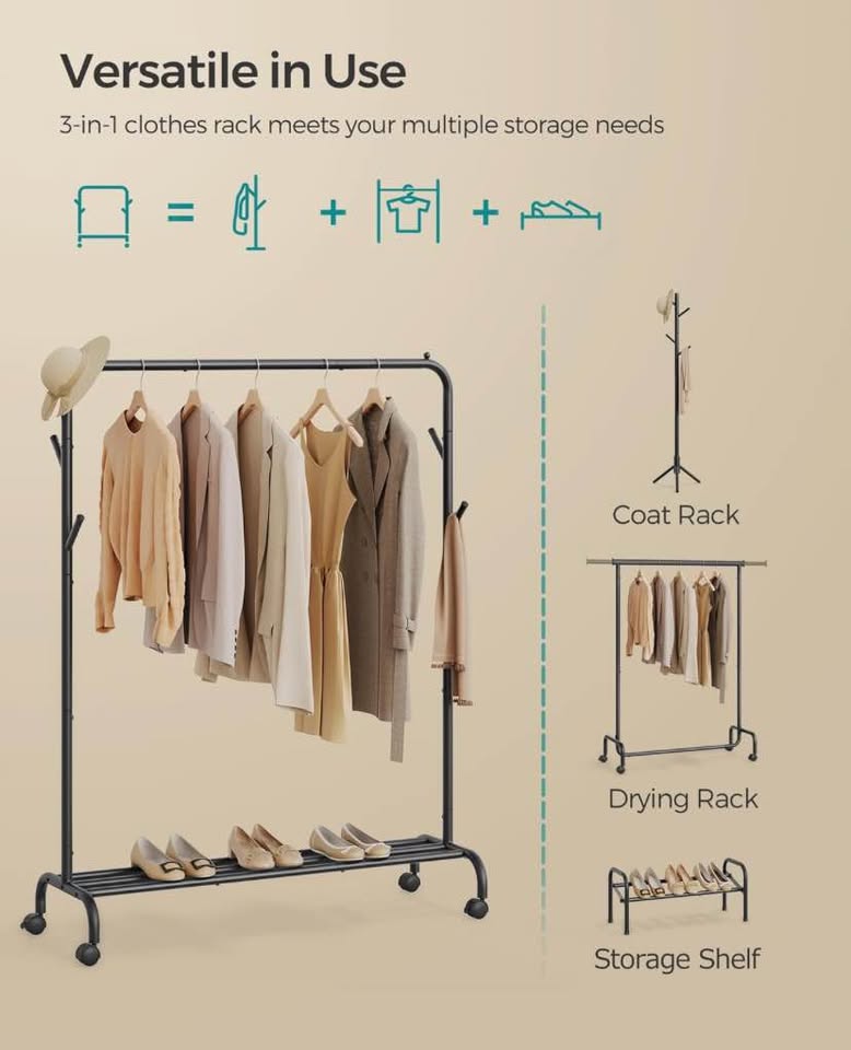 3 in 1 Clothes Rack! - BRAND NEW - photo 4