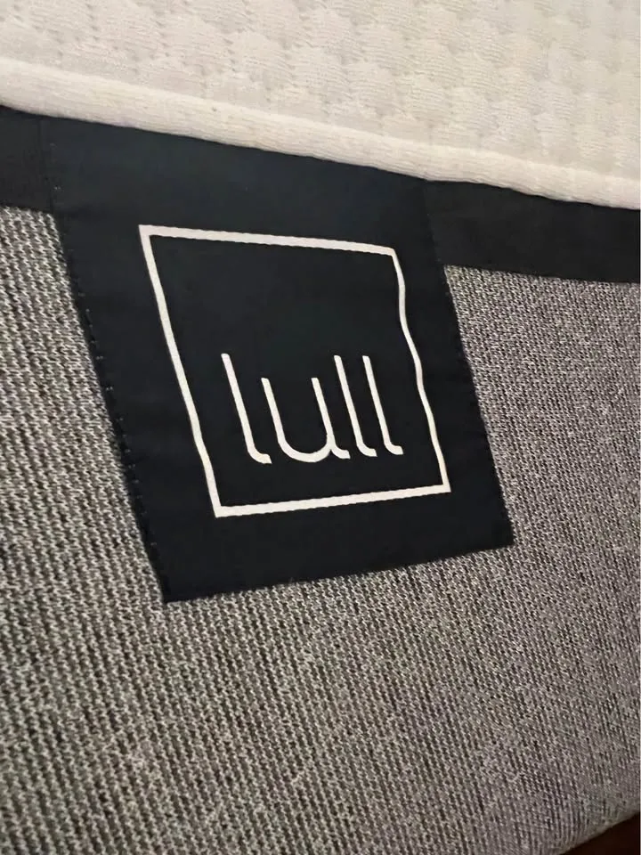 King Wood Frame Bed & King Lull Mattress - $700 (Guest Rm) image indicator(5)