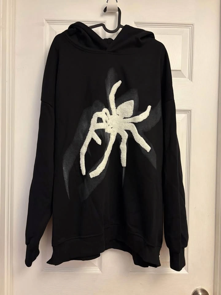 New Vamtac Mens Hoodie Oversized Graphic Print y2k hoodie-M - photo 3