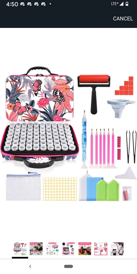 Diamond art storage case with accessories - photo 3