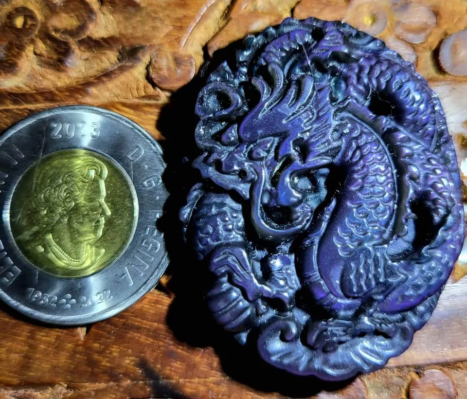 Purple Rainbow Obsidian Dragon image indicator(4)