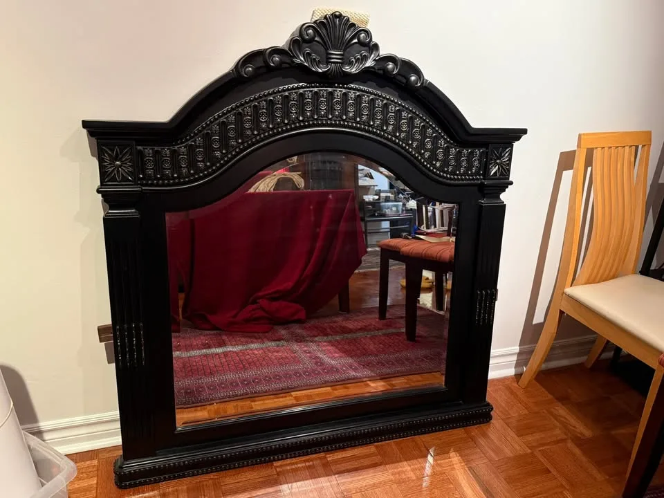 vintage black mirror image indicator(2)