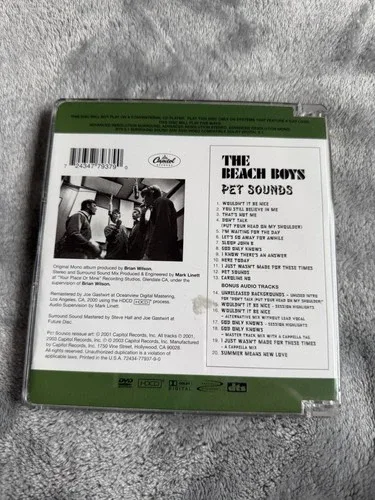 The Beach Boys - Pet Sounds DVD-A NM image indicator(2)