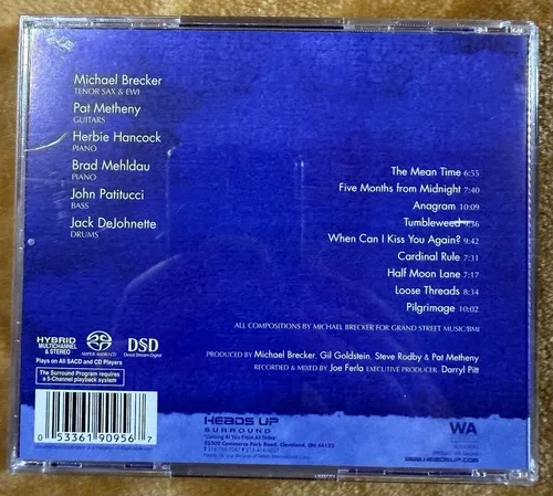 Michael Brecker Pilgrimmage CD/SACD image indicator(2)