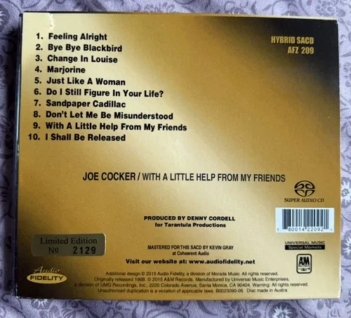 Joe Cocker - With a Little Help (SACD) image indicator(4)