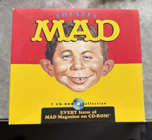 CD-ROM 7-disc Totally Mad magazine collection 1999 Comics